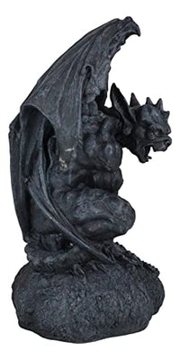 Ebros Gift Large Cathedral Guardian Crouching Winged Gargoyle Statue 12.5