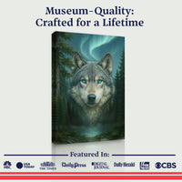 Wolf Northern Symphony Wall Art