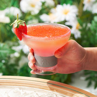 Frozen Margarita & Cocktail Chiller Glasses | Set of 4 | 12 OZ Unbreakable Tritan Acrylic-2