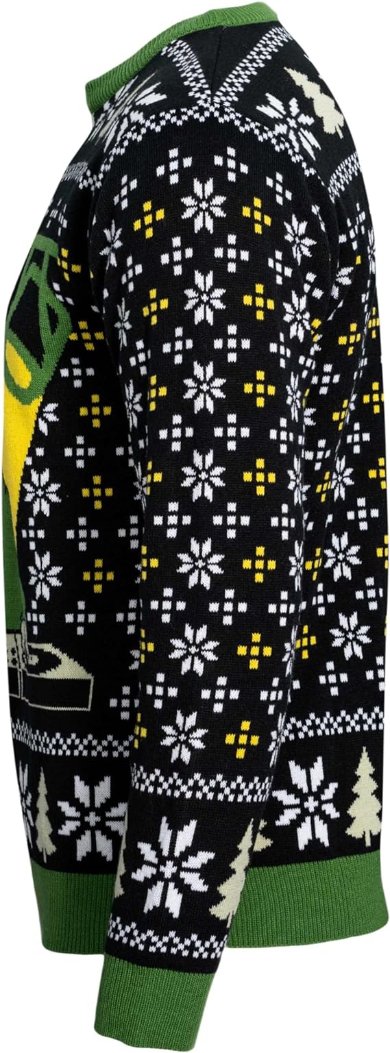 T-Rex DJ Holiday Dinosaur Sweater