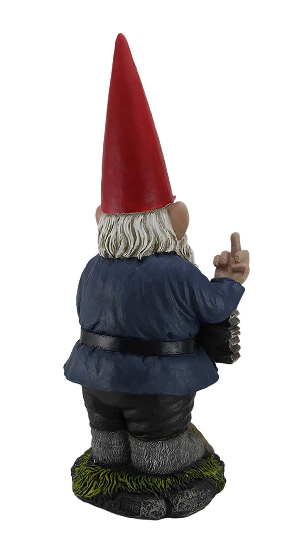 Take A Hike Go Away Garden Gnome Un-Welcome Garden Statue