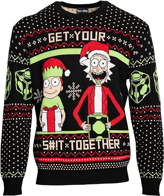 Ripple Junction Rick and Morty Sweater