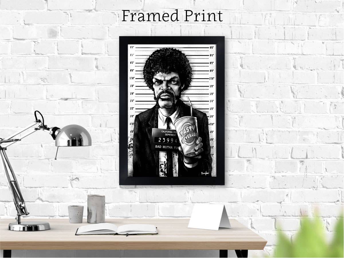 JULES - Pulp Fiction Classic Movie Art Print