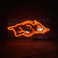 Arkansas Razorbacks Sport Logo Neon Signs Light