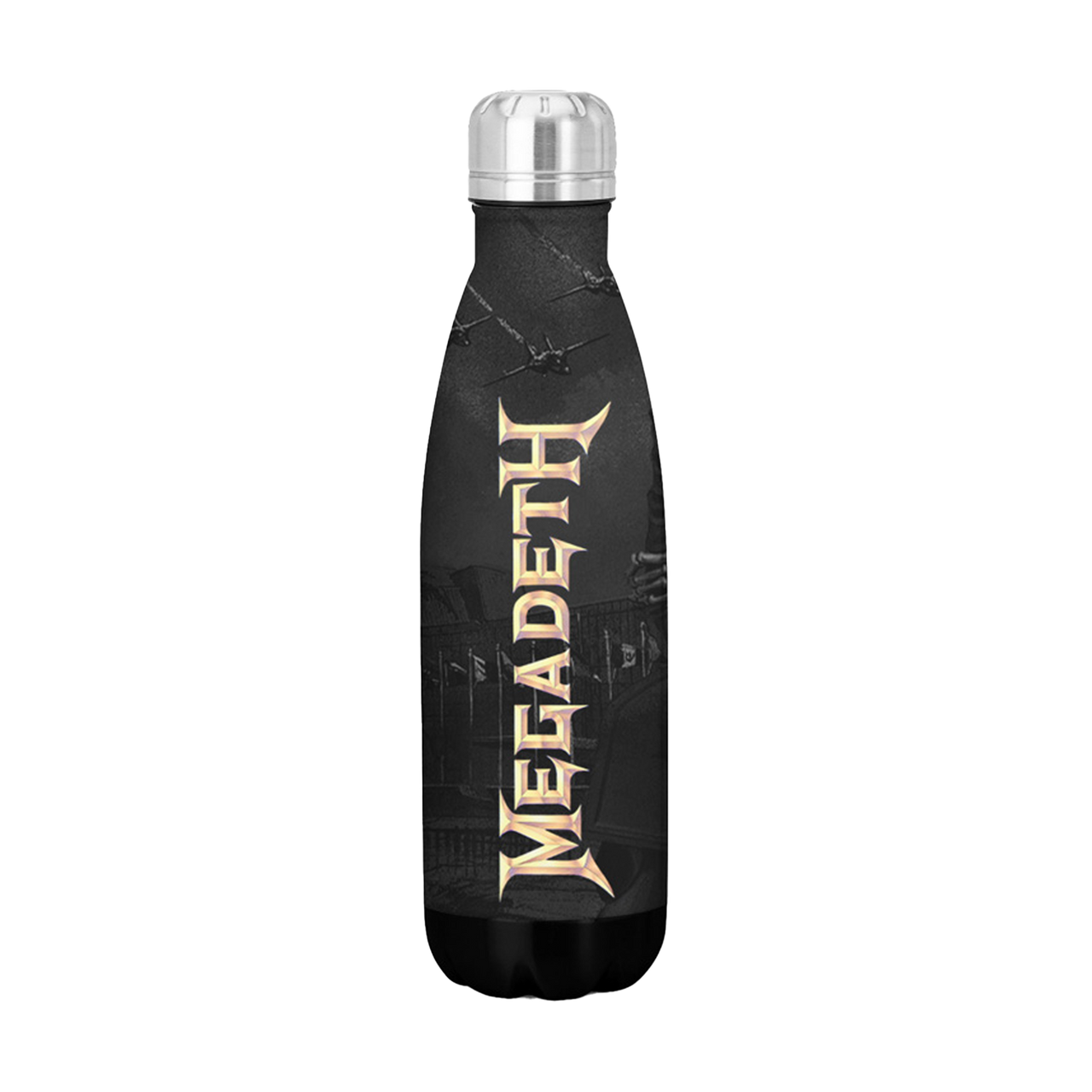 Rocksax Megadeth Drink Bottle - Logo