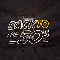 Back to The 50's Neon Light Signs