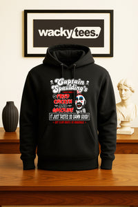 Captain Spauldings Fried Chicken and Gasoline Horror Graphic Tee Shirt