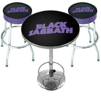 Rocksax Black Sabbath Bar Set - Logo