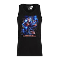 Halloween Resurrection Michael Myers Horror Terror Graphic Tee Shirt