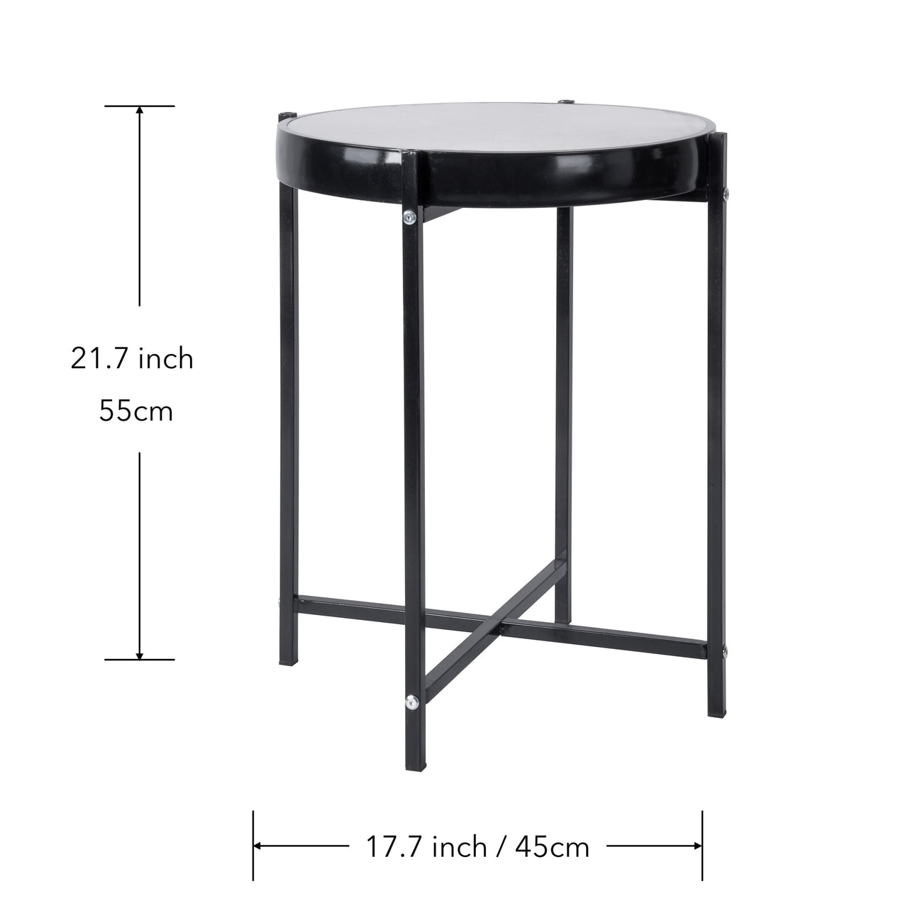 Industrial Style Mechanical Clock Coffee Table-4