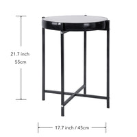Industrial Style Mechanical Clock Coffee Table-4