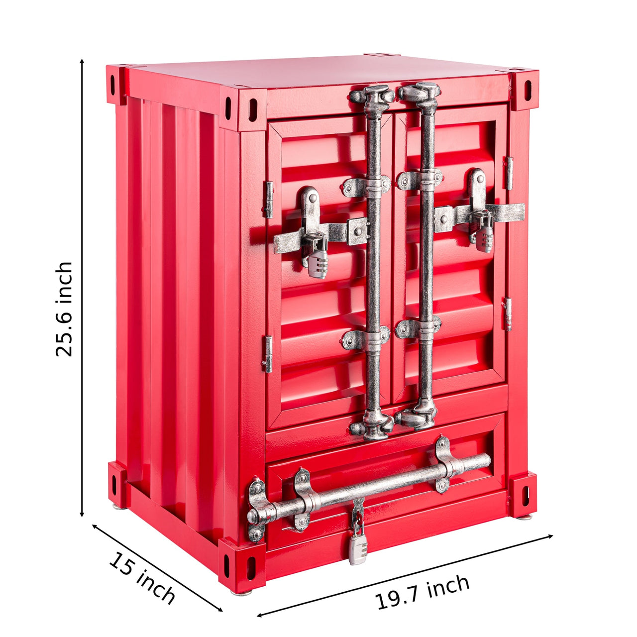 Container Storage Side Table - Large-6