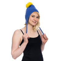 Craig Tucker's Blue and Yellow Beanie Hat for Halloween Cosplay fun