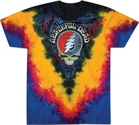 Grateful Dead SYF Oil Ripple Tie Dye Mens T-shirt