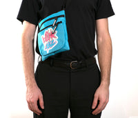 Rocksax Blink 182 Body Bag - Logo Blue