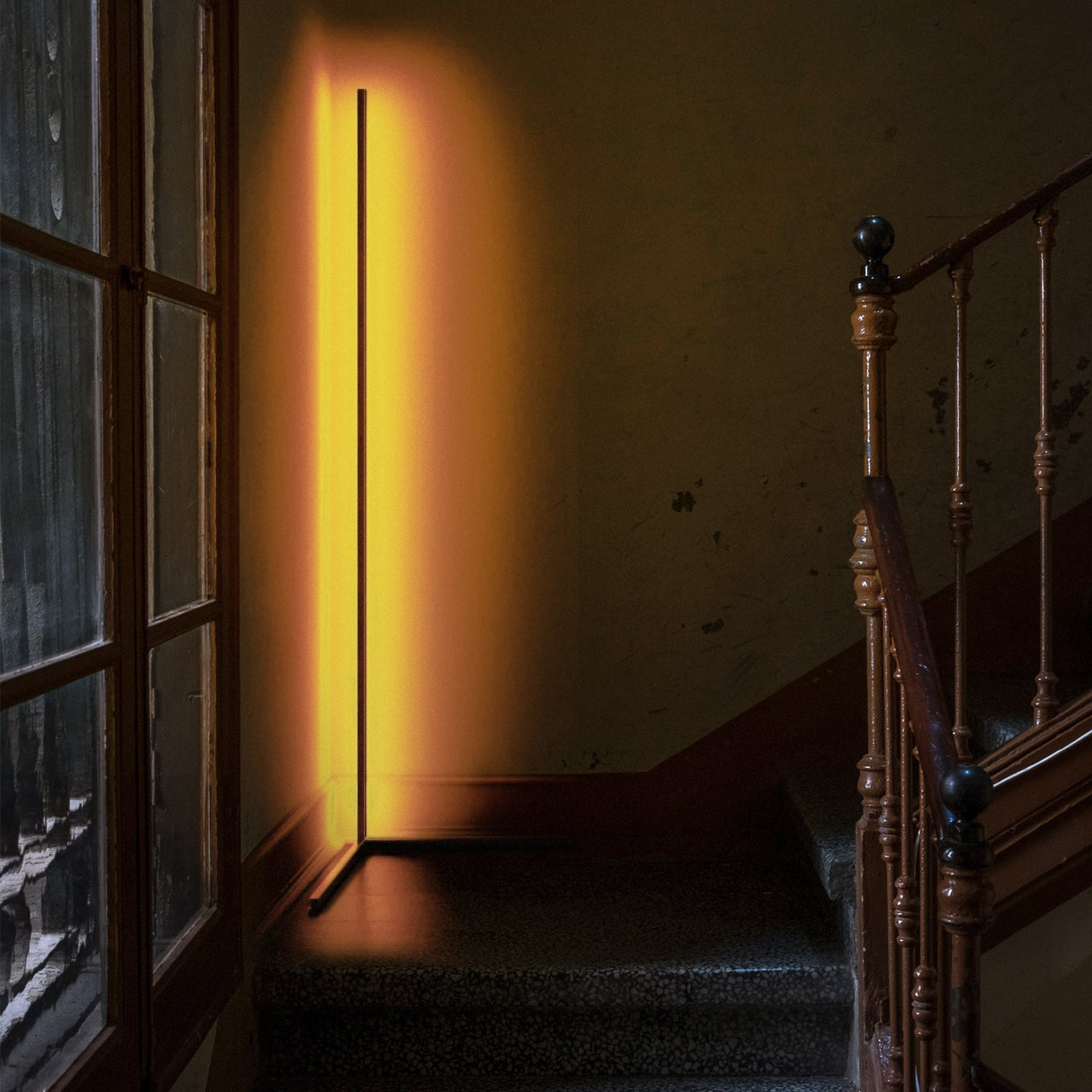 RGBCW Corner Floor Lamp-2