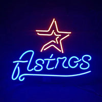 Houston Astros Sport Logo Neon Signs