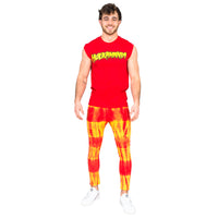 Hulk Hogan Hulkamania Sleeveless Red T-shirt