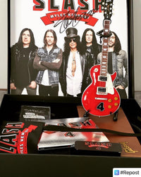 Slash Gibson Les Paul Standard Translucent Cherry Limited 4 Album Edition Mini Guitar Model