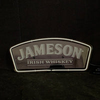 Jameson Irish Whiskey Acrylic with Glass Neon Signs