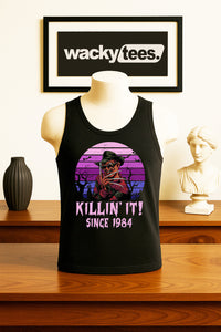 Killin It Since 84 Freddy Krueger Nightmare on Elm St Horror Terror Halloween Graphic Tee Shirt