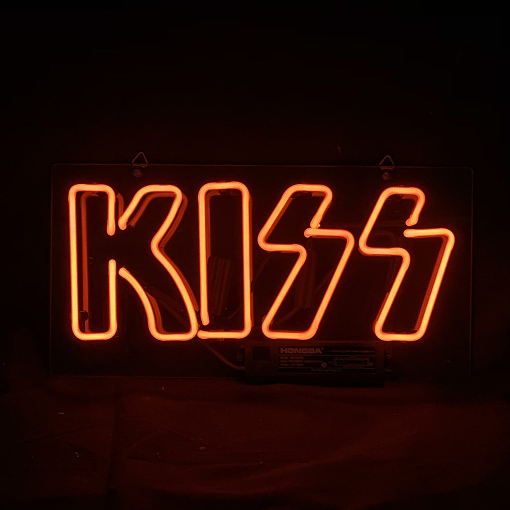 Kiss Neon Sign