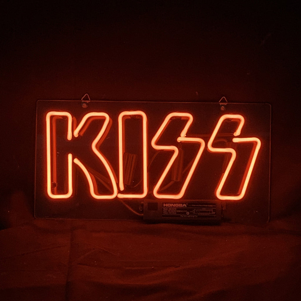 Kiss Neon Sign