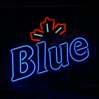 Labatt Blue Beer Logo Neon Signs