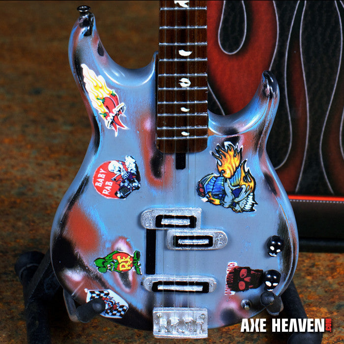 Officially Licensed Michael Anthony Rat Rod Custom Shop Bass Mini Guitar