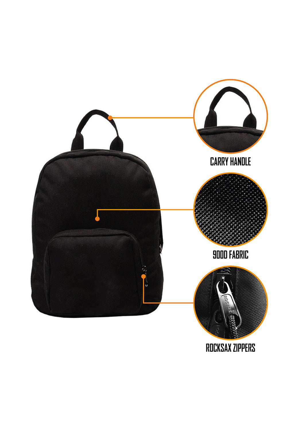 Rocksax Lamb Of God Mini Backpack - Ashes