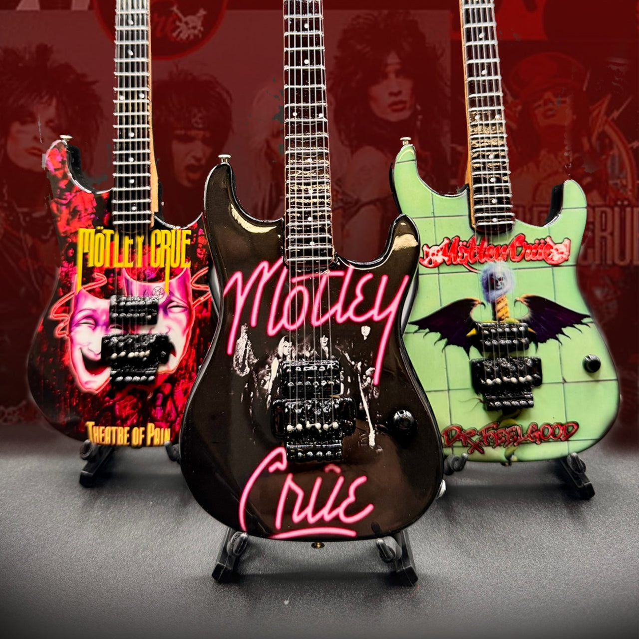 Mötley Crüe "Theatre of Pain" Mini Axe