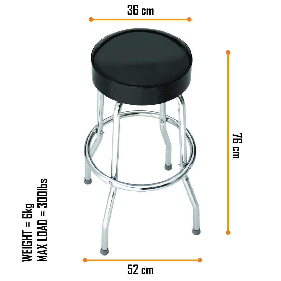 Rocksax David Bowie Bar Stool - Aladdin Sane