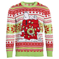 Peanuts Snoopy Dog House Christmas Sweater