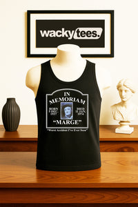 Pee Wee Herman In Memoriam of Large Marge Big Adventure Memory Graphic Tee Shirt