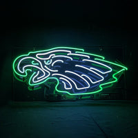 Philadelphia Eagles Green Neon Light Sign