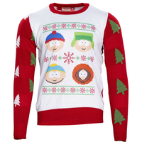 South Park Stan Kyle Cartman Kenny Faces Christmas Sweater
