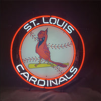 St. Louis Cardinals Logo Neon Signs Light