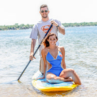 Superman Red-Orange Shield Adult T-Shirt