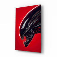 Alien: Red Menace Glass Wall Art