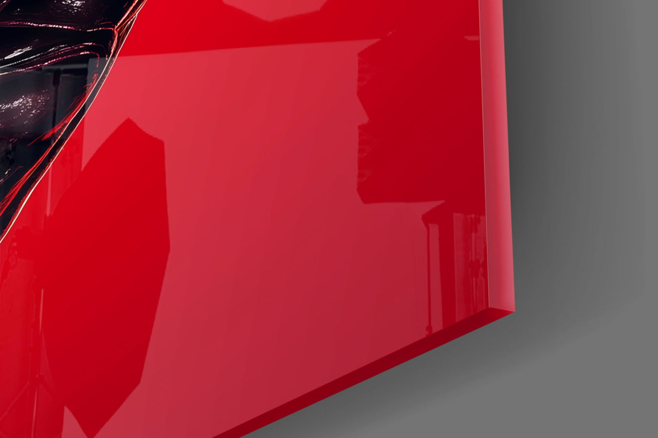 Alien: Red Menace Glass Wall Art
