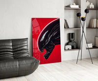 Alien: Red Menace Glass Wall Art