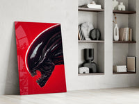 Alien: Red Menace Glass Wall Art