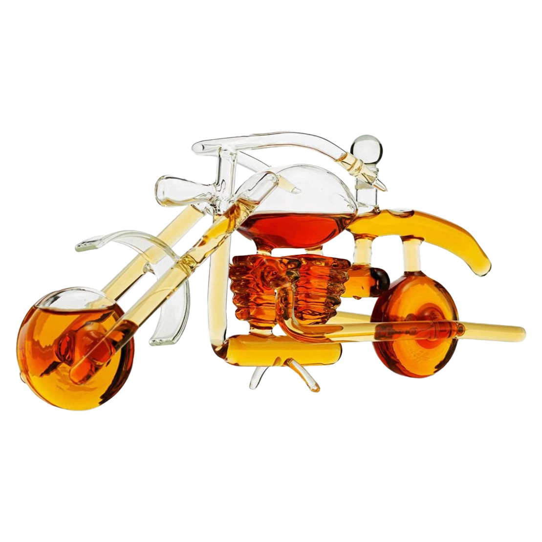 Unique Motorcycle Gift Decanter Wine & Whiskey Elegant Motorbike, Biker Themed, 750ml The Wine Savant - Intricate Details, Bourbon, Scotch or Liquor, Harley Gifts, Decorative Sport Bike Gifts-0