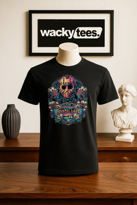 Welcome To Camp Crystal Lake Jason Voorhees Horror Terror Halloween Graphic Tee Shirt
