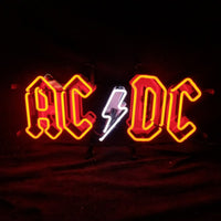 AC DC Power Neon Signs