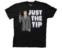 Archer Just The Tip Black T-shirt