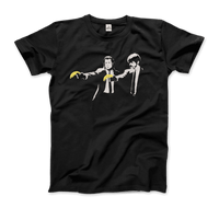 Banksy Pulp Fiction Street Art T-Shirt-0