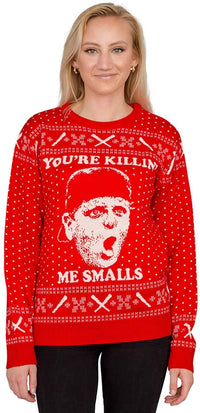 Baseball Sand Field Unisex You're Killin' Me Smalls Ugly Christmas Sweater