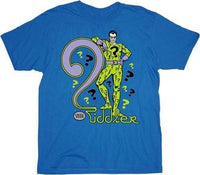 Batman The Riddler Blue T-shirt