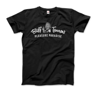 Biff Tannen's Pleasure Paradise Dusted Logo - Back to the Future T-Shirt-3